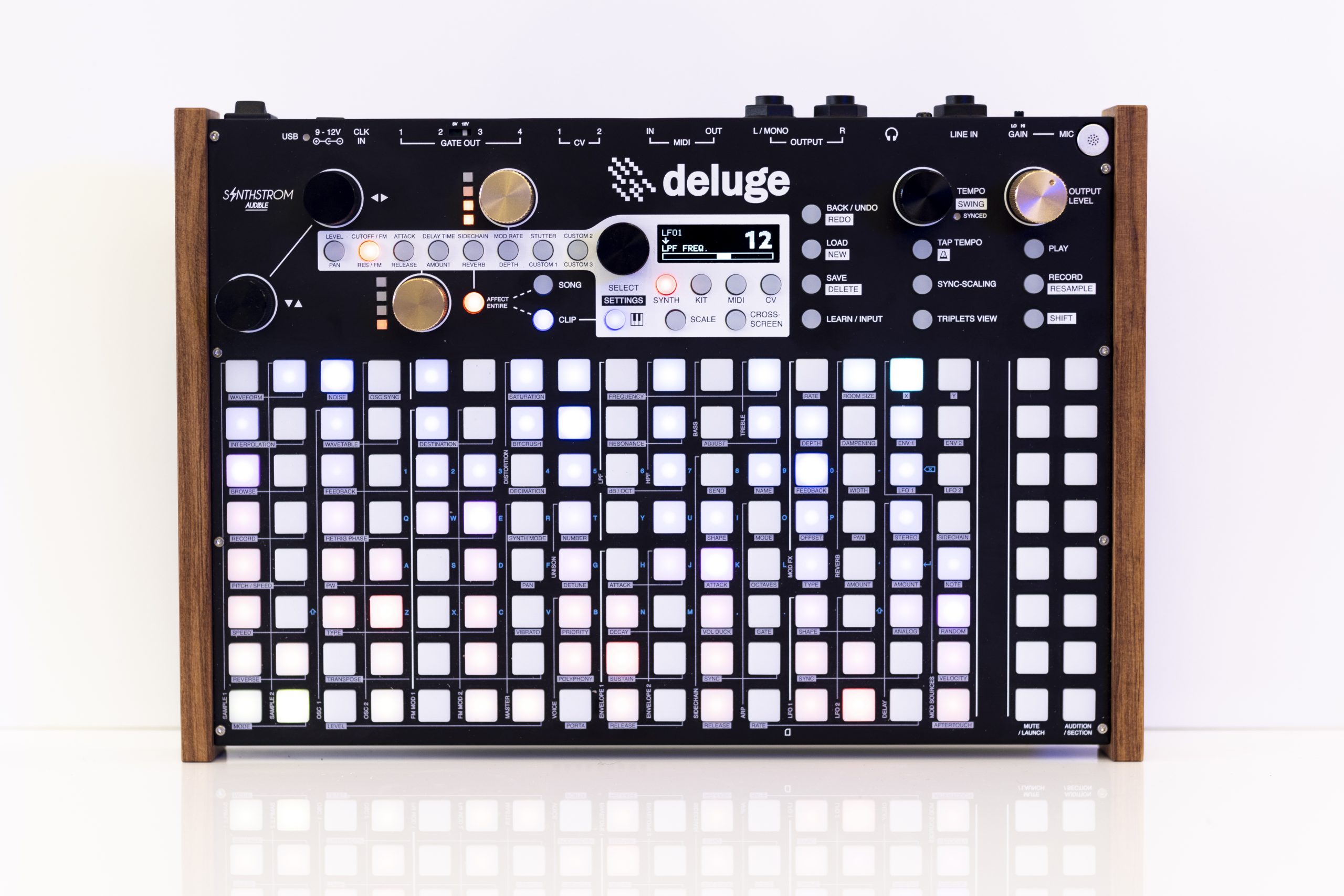 シンセエフェクトサンプラー内蔵Synthstrom audible Deluge digit ...