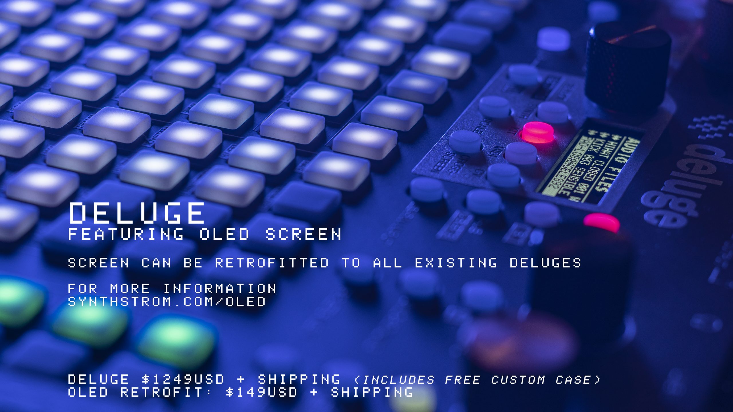 Deluge OLED - Synthstrom Audible